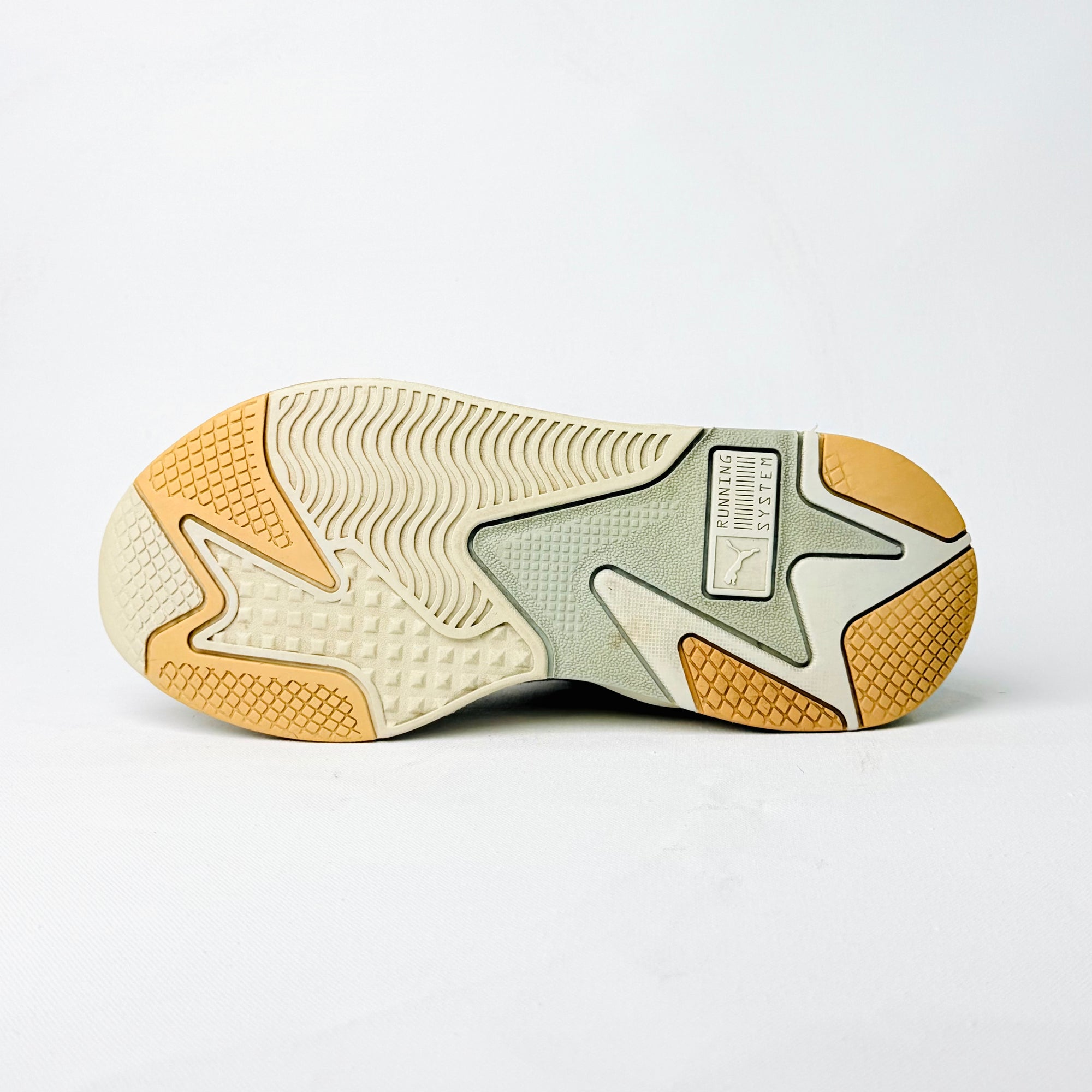 PUMA RS-X REINVENT WOMENS BEIGE TRAINERS