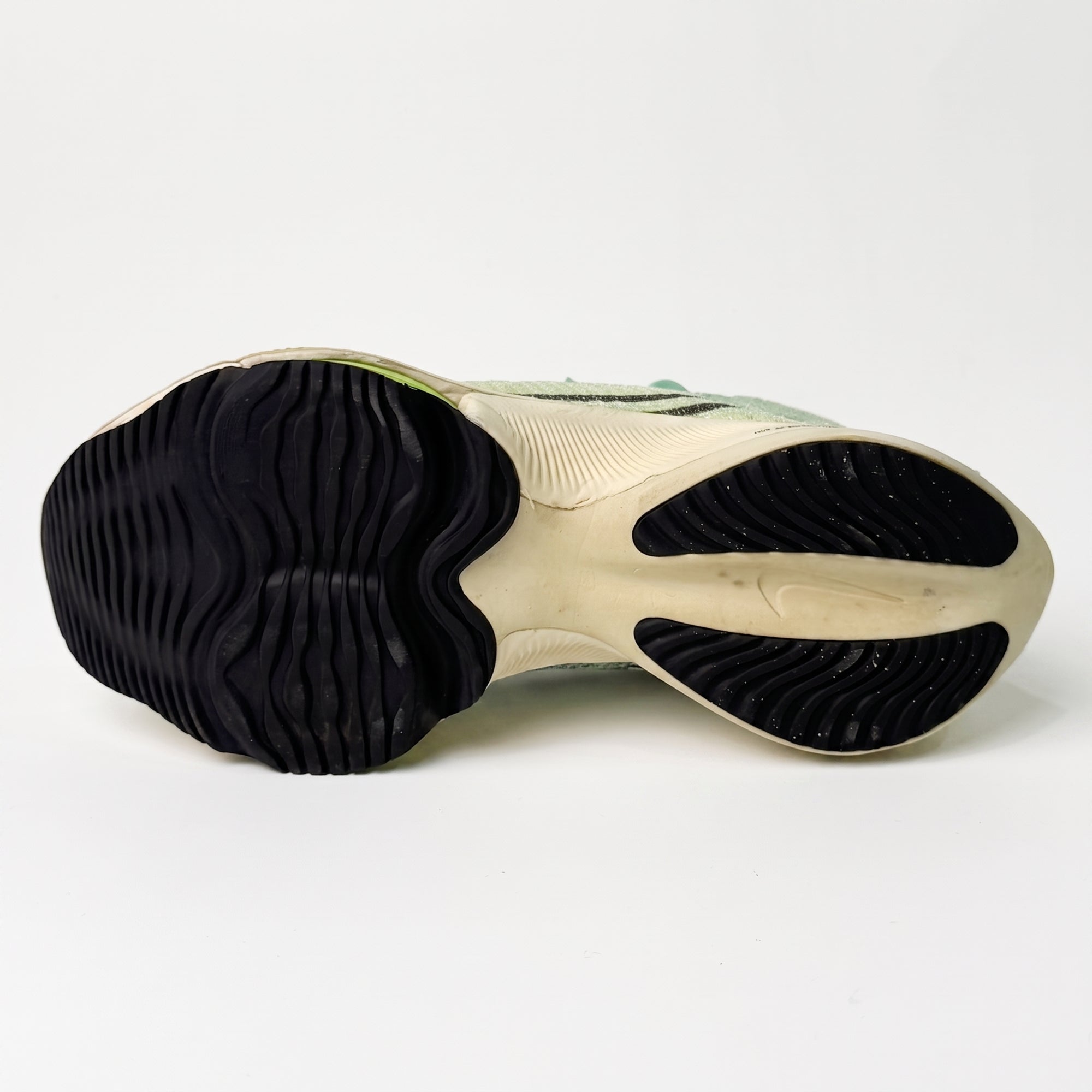 NIKE AIR ZOOM TEMPO NEXT% FLYKNIT "BARELY VOLT" SNEAKERS