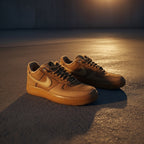 Nike Air Force 1 Low Tan Brown Suede – Premium Casual Street Sneakers