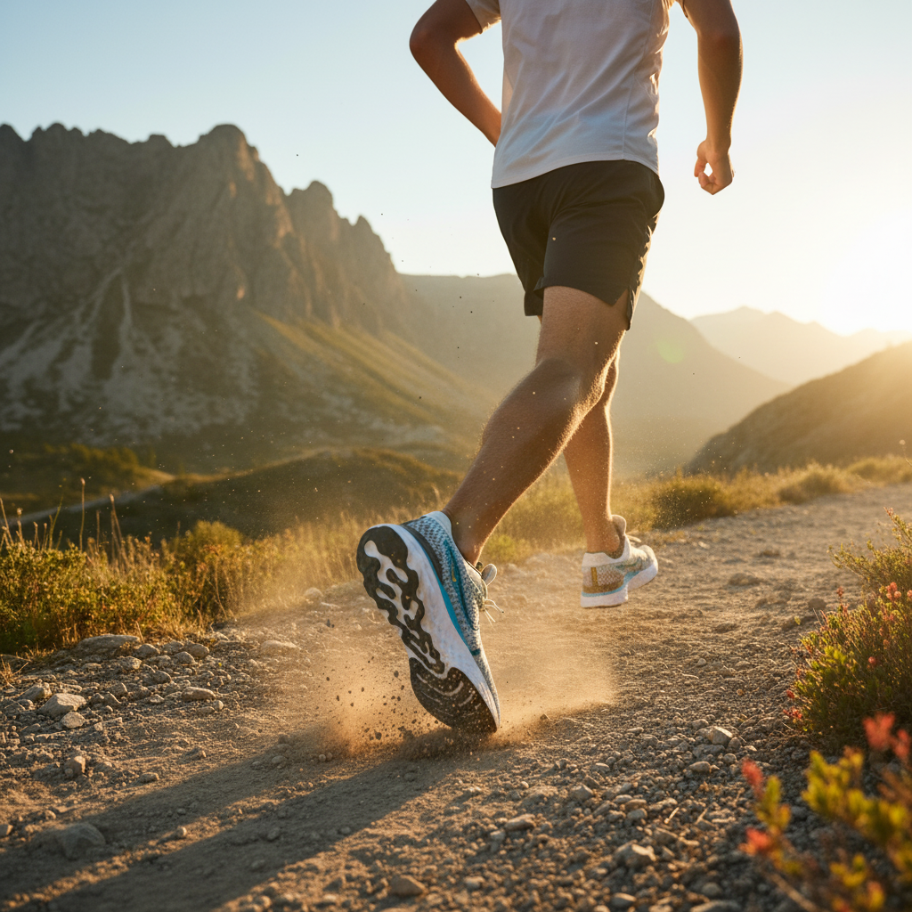 AeroStride Men’s Running Shoes – Lightweight Breathable Athletic Sneakers for Running, Training & Everyday Performance