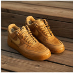 Nike Air Force 1 Low Tan Brown Suede – Premium Casual Street Sneakers