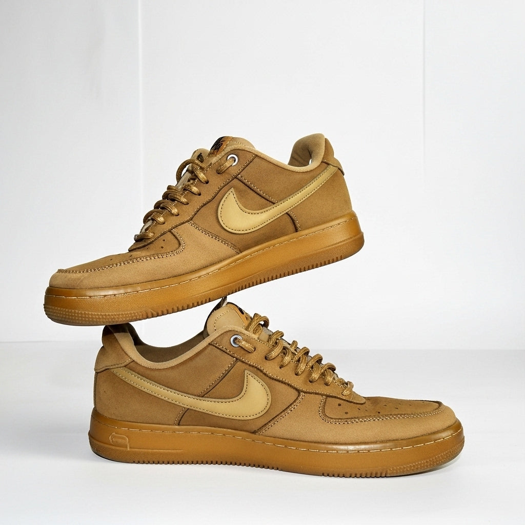 Nike Air Force 1 Low Tan Brown Suede – Premium Casual Street Sneakers