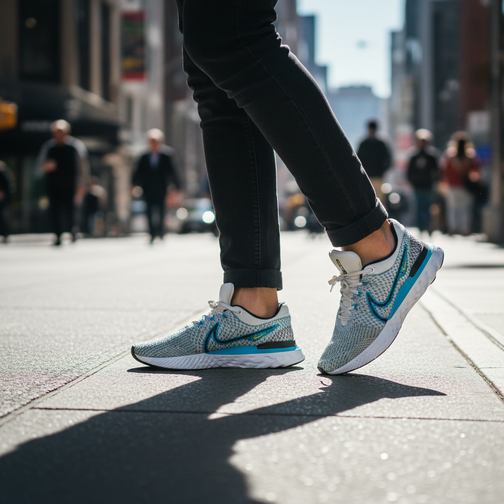 AeroStride Men’s Running Shoes – Lightweight Breathable Athletic Sneakers for Running, Training & Everyday Performance