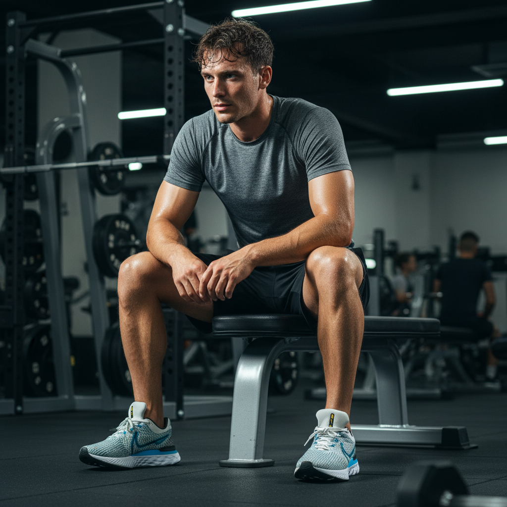 AeroStride Men’s Running Shoes – Lightweight Breathable Athletic Sneakers for Running, Training & Everyday Performance